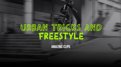 Most Amazing Clips - Seizoen 2: Aflevering 45: Spins en urban freestyle met ervaren skateboarders – Skateboard