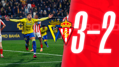 CADIZ 3-2 SPORTING GIJÓN | J.21 LIGA HYPERMOTION 2025/2026