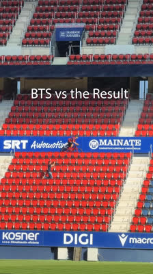 Bakom kulisserna vs resultatet