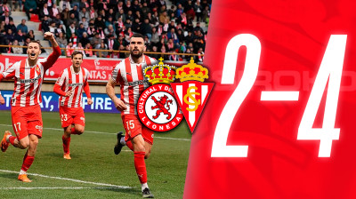 CULTURAL LEONESA 2-4 SPORTING GIJÓN | J.22 LIGA HYPERMOTION 2025/2026