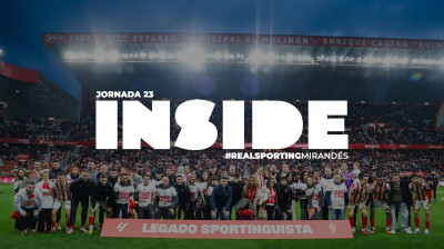 INSIDE SPORTING | Real Sporting de Gijón vs CD Mirandés | Matchday 23 | Inside the match