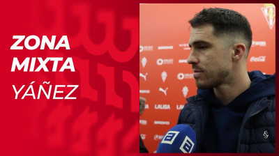 Interview with Rubén Yáñez after Real Sporting de Gijón vs Mirandés | Matchday 23