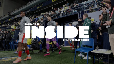 INSIDE SPORTING | Cádiz CF vs Real Sporting de Gijón | Matchday 21 | Inside the match