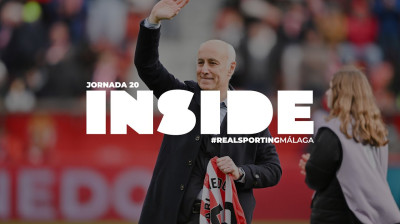 INSIDE SPORTING | Real Sporting de Gijón vs Málaga CF | Matchday 20 | Inside the match