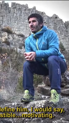 Miquel Zabalca som referens i Ordesa · Al Otro Lado de la Cuerda