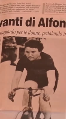 Alfonsina Stradas arv inom cykling: Alfonsina Strada The Rebel