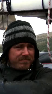 Ben van der Steen bestämmer sig för att prova windsurf vid Kap Horn: Cape Horn