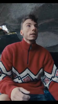 Simon Lorenzi påbörjar sin klättring på El Alphane: Alphane