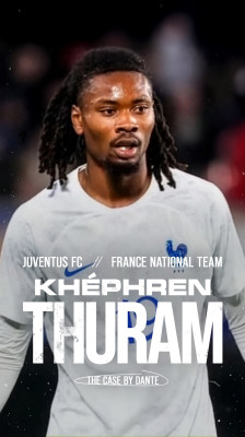Khéphren Thuram, spelare i Juventus Turin, talar om drömmen att debutera i det franska landslaget – The Case by Dante