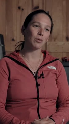 Caroline Ciavaldini och hennes klättermål: Baby Steps