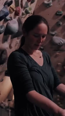 Caroline Ciavaldini och återhämtning i klättring efter förlossning: Baby Steps