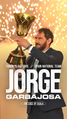 Jorge Garbajosa och sin stolthet över att vara världsmästare och europamästare - The Case by Scola