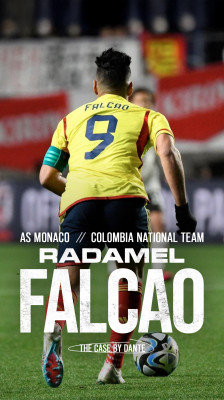 Radamel Falcao minns sin medverkan i Copa América med Colombia i Argentina – The Case by Dante