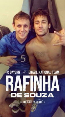 Rafinha, tidigare spelare i FC Bayern München, berättar om sin dröm att spela för Brasiliens landslag – The Case by Dante
