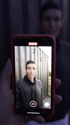 Första misstaget i loppet och förlorad tid med Anne Bouchard: Caribou