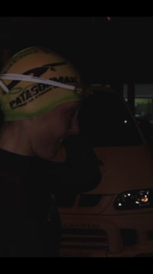 Arrival at the race location and the cold conditions at Patagonman with Caroline Livesey · Patagonman