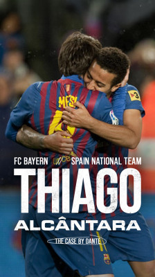 Thiago Alcántara minns sin första Champions League med FC Barcelona – The Case by Dante