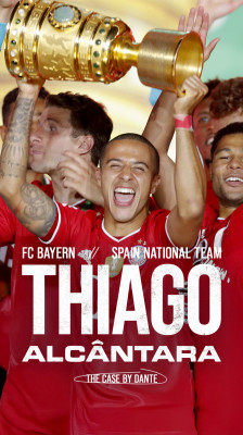 Thiago Alcántara firar sin Champions League med Bayern München – The Case by Dante