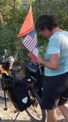 Familjen Grimaud avslutar sitt cykelturismäventyr genom USA: Les Cyclopathes en Amérique