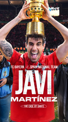 Javi Martínez, Bayern München-spelare: minnet av en tysk cupfinal i Berlin – The Case by Dante
