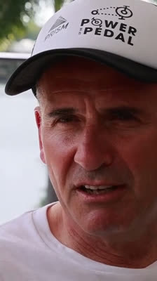 Rupert Guinness reflects on his progress after cycling 1,600 km in four days · Power of the Pedal