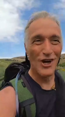 Michele Sanna börjar sin resa från Palermo på Magna Via Francigena: Inside My Borders 2