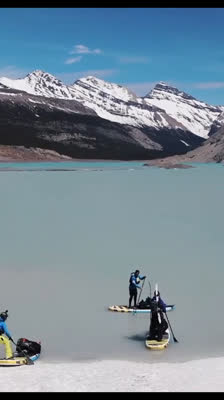 Euphoria and Excitement While Paddle Surfing · P3