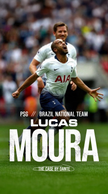 Lucas Moura, tidigare PSG-spelare, minns sitt första mål i Premier League med Tottenham – The Case by Dante