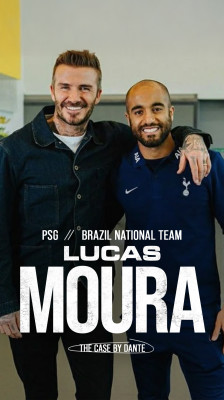 Lucas Moura, tidigare PSG-spelare, minns sin upplevelse av att spela med David Beckham – The Case by Dante
