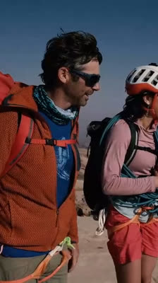 Paolo Sartori and the team search for a paragliding spot in the Wadi Rum desert: If It's Easy, It's Not Fun