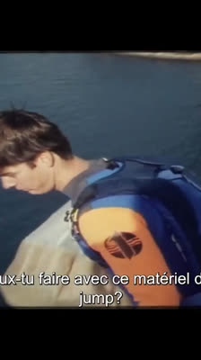 Eric Jamet och Antoine Pecher förbereder klättringsutrustningen: Eternal Flame