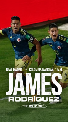 James Rodríguez, colombiansk mittfältare i Real Madrid, talar om Radamel Falcao, en av de bästa colombianska anfallarna – The Case by Dante