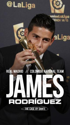 James Rodríguez, colombiansk mittfältare i Real Madrid, minns priset som bästa mittfältare i La Liga – The Case by Dante