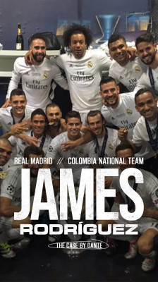 James Rodríguez, colombiansk mittfältare i Real Madrid, minns Champions League-titlarna som vunnits med klubben – The Case by Dante