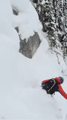 Beskrivning av perfekta skidförhållanden med Dave Smith och Henrik Larsen · Let’s Go Get Small