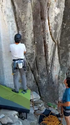 Connor Herson and Jim Herson explain climbing and gear placement: Meet Connor Herson