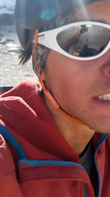 Arrival at the Foot of Chamlang with Benjamin Védrines · Chamlang