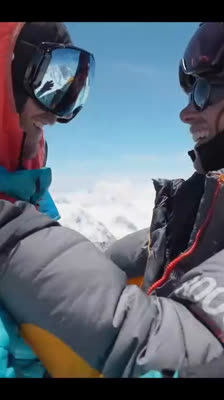 Emotion at the Summit of Gachorbrun II with O’Parizad · O’Parizad