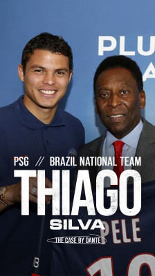 Thiago Silva, före detta PSG-spelare, minns mötet med Pelé och sin beundran för legendaren – The Case by Dante