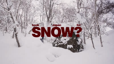 Booking a trip to Japan for the snow?