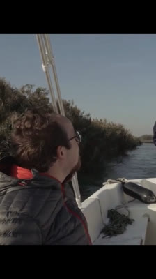 Kapten Landini analyserar förändringar i Po-flodens delta: Discovering the Future of the Po River