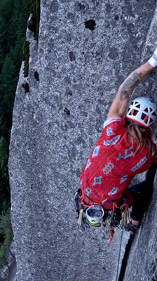 Harvey Lewis and his passion for climbing: Crux