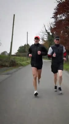 Gerry Duffy och Ken Whitelaw förbereder sig för 32 maraton på 32 dagar: Marathon Men