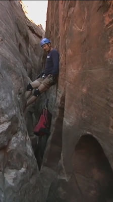 El equipo enfrenta un cañón extremo y desafiante · Gorging