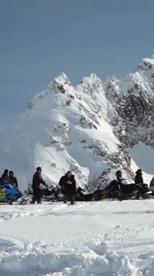 Första dagen av äventyr och förväntan inför de kommande dagarna · Snowride: Avsnitt 2