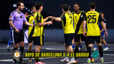 RAYO DE BARCELONA 5-4 EL BARRIO | JORNADA 1 KINGS LEAGUE