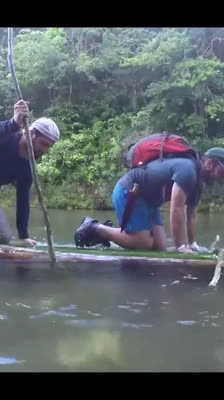 Igor D'India börjar nedstigningen av Yumuri-floden på Kuba och upptäcker dess svårigheter · The Raftmakers: Avsnitt 5