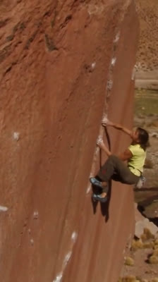 Nina Caprez enjoys opening new boulders in climbing · Tuzgle