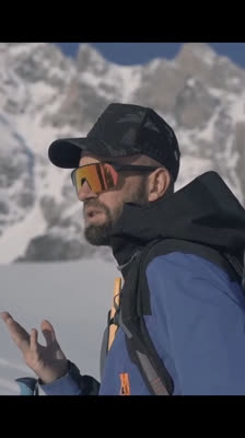 Entscheidung, den Plan zum Skifahren am Chambeyron wegen gefährlicher Bedingungen aufzugeben · Facing Nature