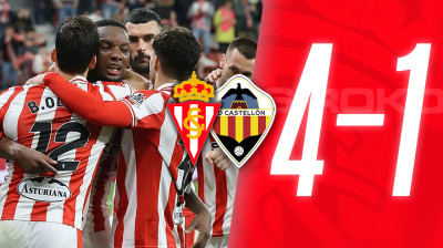 SPORTING GIJÓN 4-1 CASTELLÓN | J.30 LIGA HYPERMOTION 2025/2026